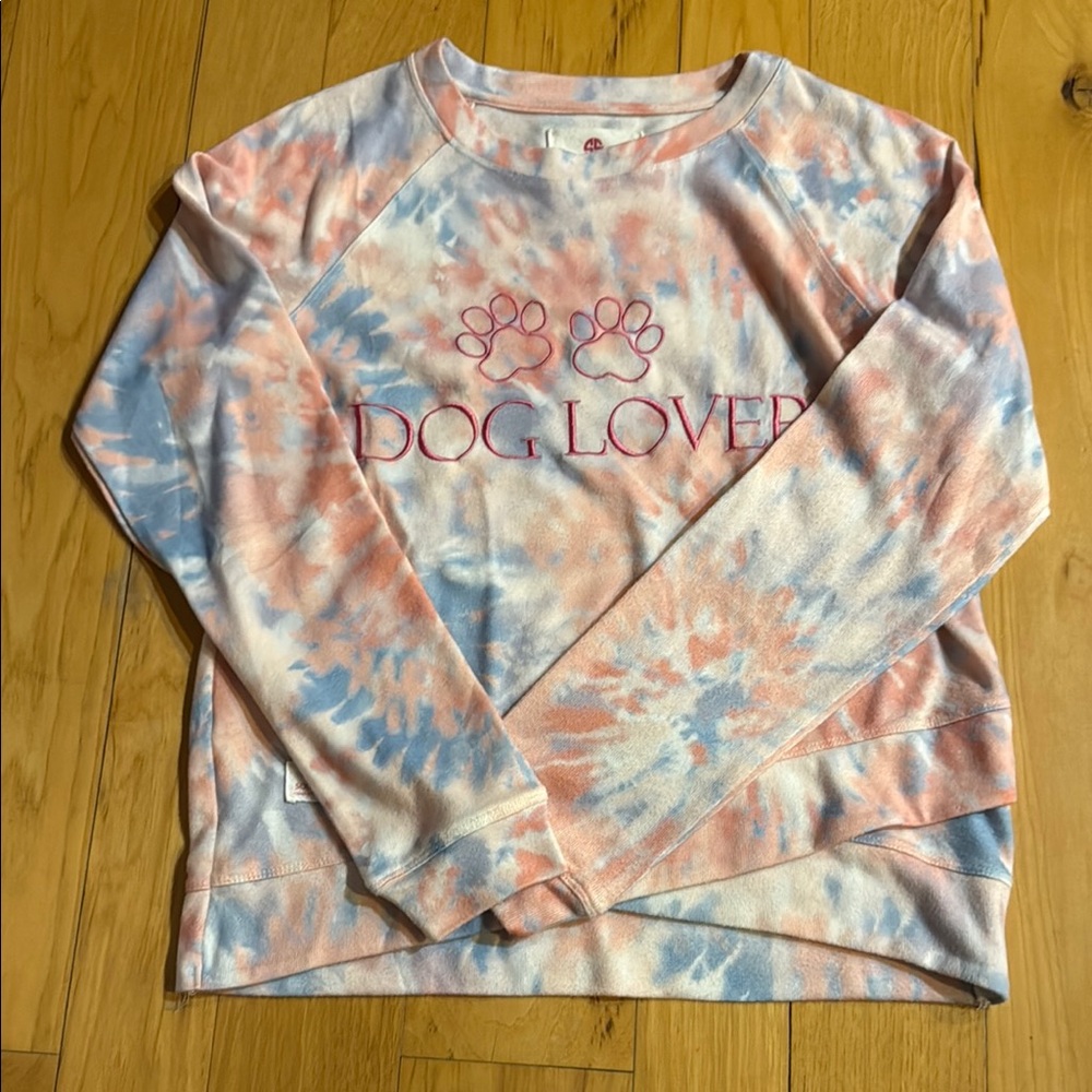 Tie-Dye Dog Lover Sweatshirt